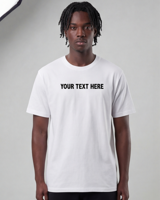 Designable Text Shirt